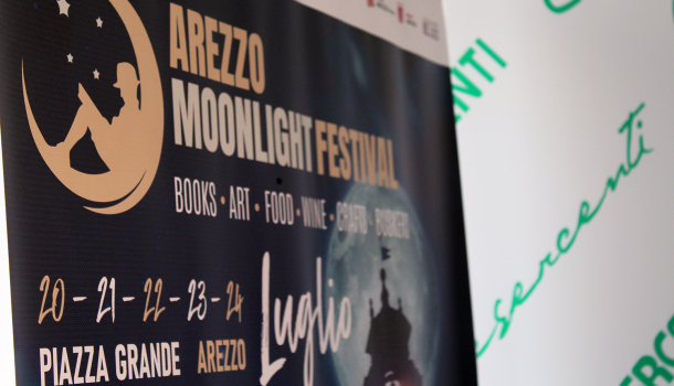 Confesercenti Arezzo: Moonlight Festival, domani si parte con Elkann e Sabatini, mercato in piazza Grande e spettacoli