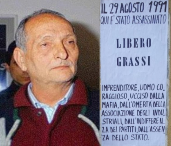Libero Grassi: il ricordo di Confesercenti, a 32 anni dalla morte