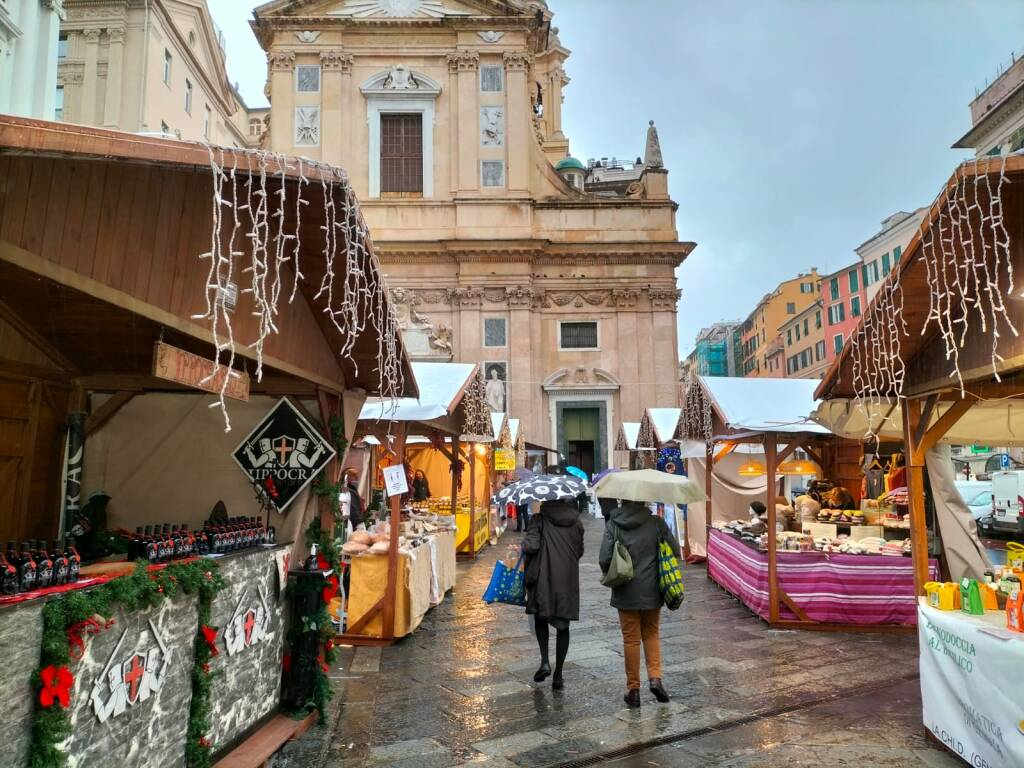 Confesercenti Genova: dal 2 al 24 dicembre torna il Mercatino di Natale in piazza Matteotti