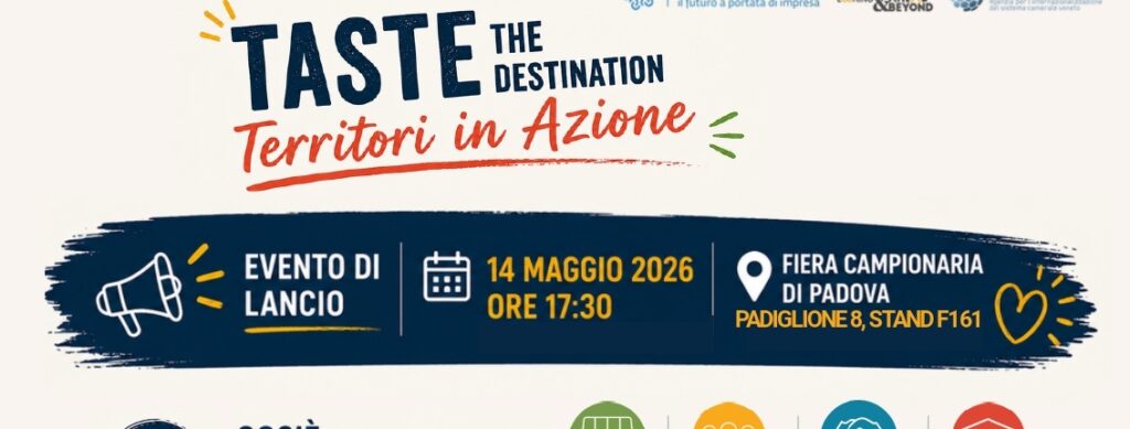 Confesercenti Veneto Centrale: Turismo esperienziale, gastronomia e comunità locali, nasce “Taste the Destination – Territori in Azione”