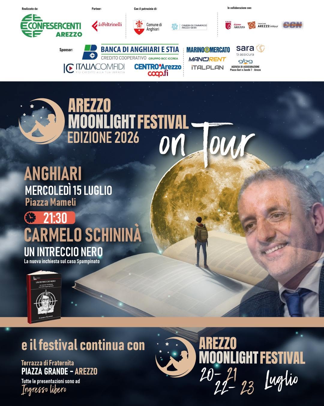 Confesercenti Arezzo: al via la quinta edizione di “Moonlight Festival”